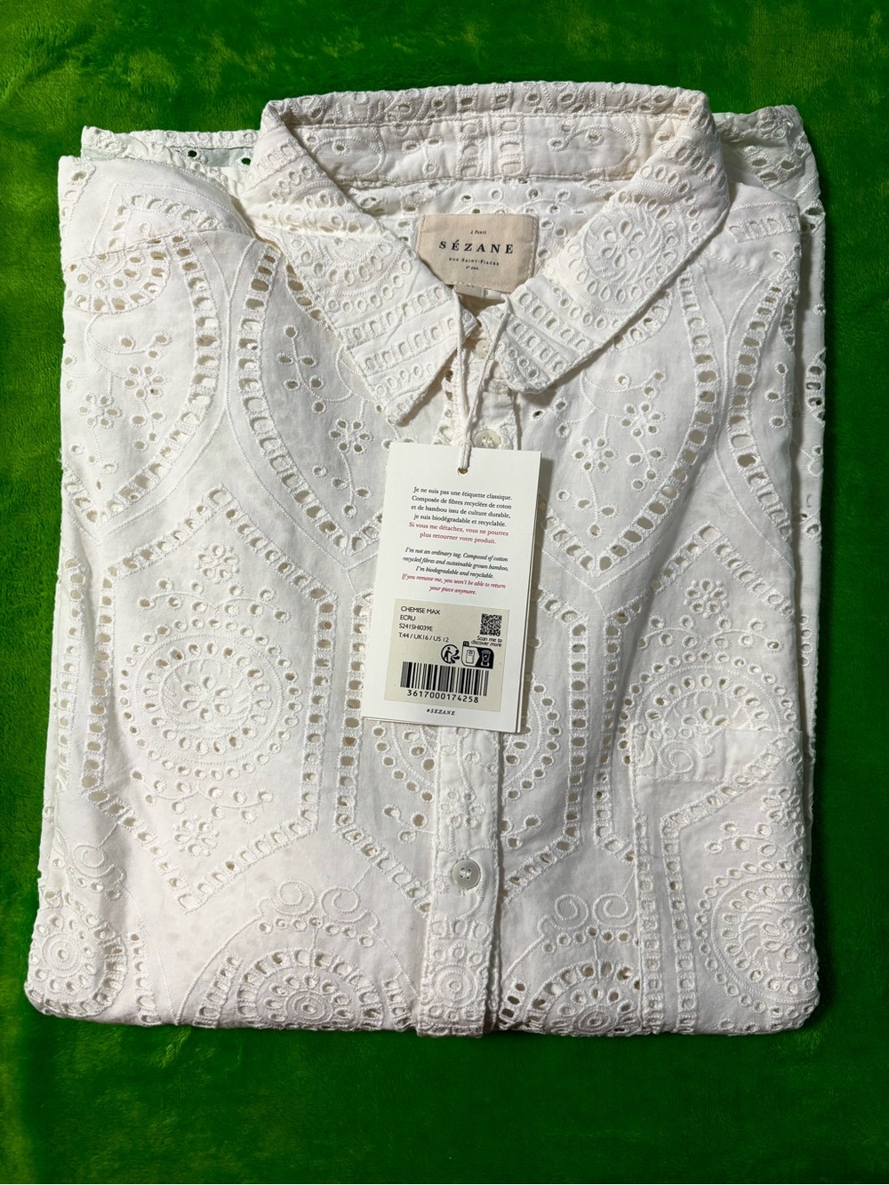 CHEMISE MAX ECRU